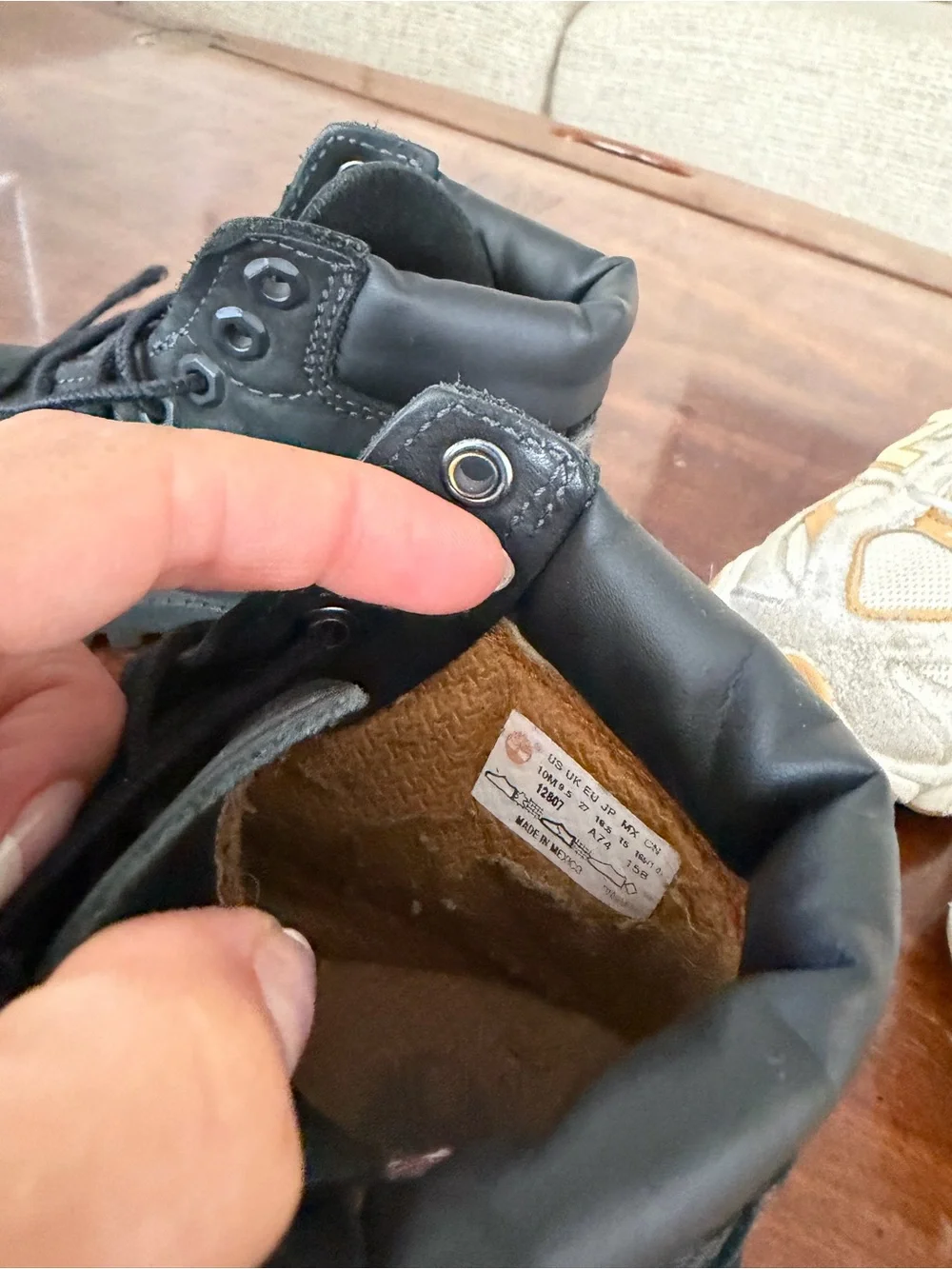 Timberland Kids Black Lace-Up Boots